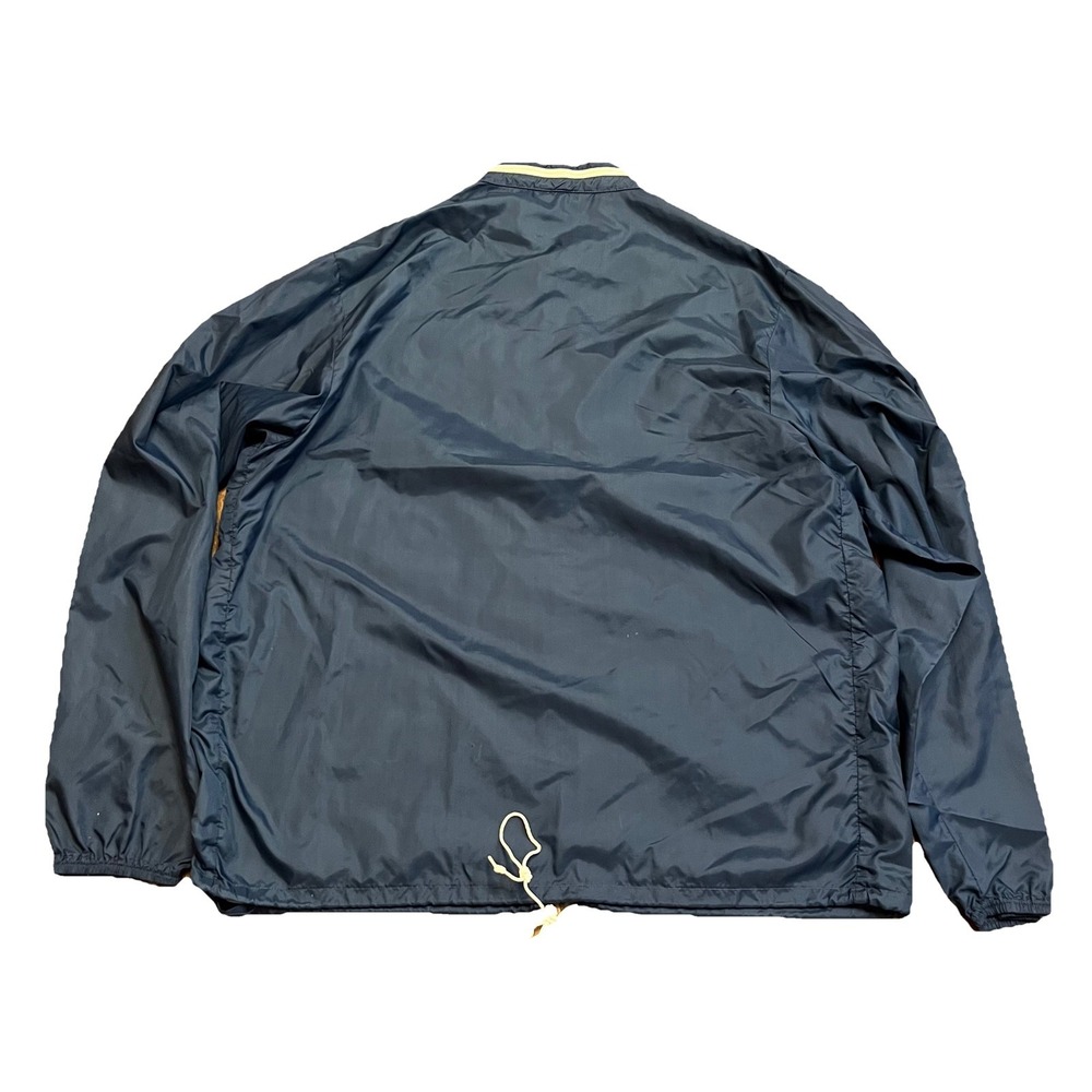 VINTAGE McGregor Jacket‎ Medium Blue Anti Breeze Full Zip Windbreaker 80s - Picture 2 of 12